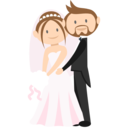 people,romantic,bride,groom,wedding couple